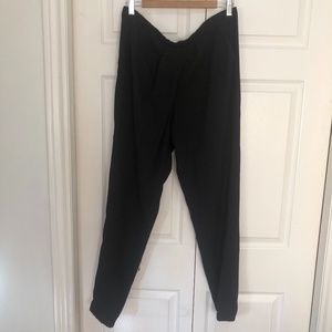 Babaton Black Cuffed Trousers